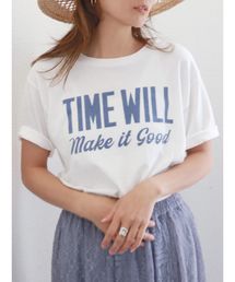 Ungrid | TIME WILLプリントTee(Tシャツ/カットソー)