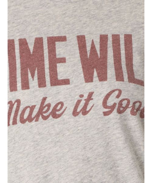 Ungrid（アングリッド）の「TIME WILLプリントTee（Tシャツ/カットソー・レディース・グレー/オフホワイト/イエロー・FREE）」の13枚目の写真