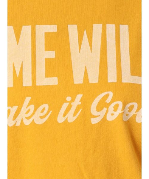 Ungrid（アングリッド）の「TIME WILLプリントTee（Tシャツ/カットソー・レディース・グレー/オフホワイト/イエロー・FREE）」の17枚目の写真