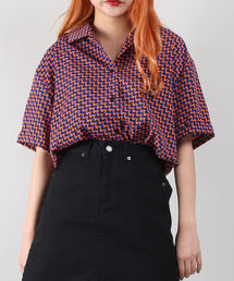 PUNYUS | サイケデリック柄半袖シャツ(シャツ/ブラウス)