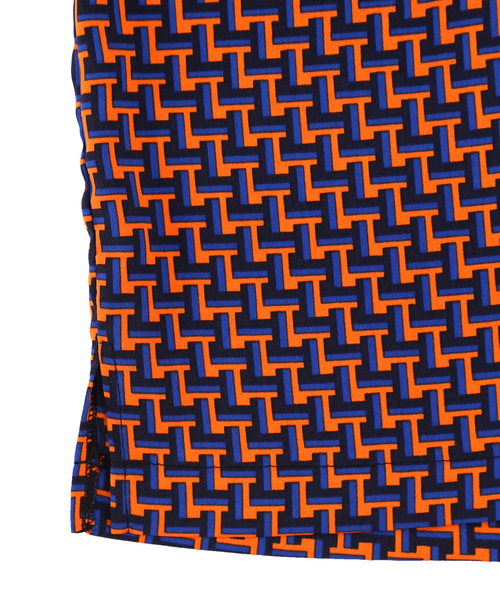 PUNYUS（プニュズ）の「サイケデリック柄半袖シャツ（シャツ/ブラウス・レディース・オレンジ/ブルー/グリーン・1/2/4/3）」の13枚目の写真