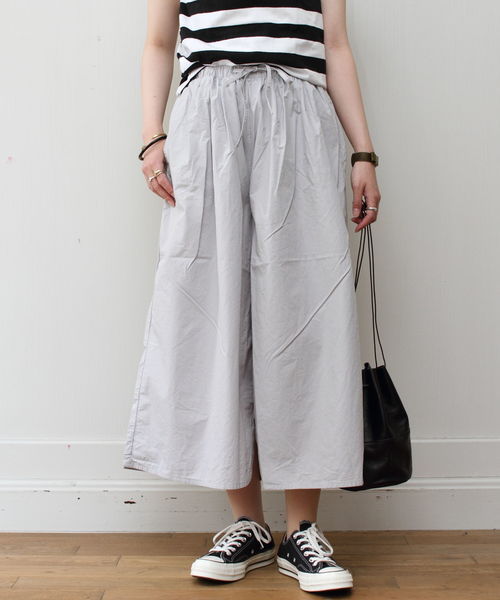 Brocante(ブロカント)の「BROCANTE/ブロカント サックパンツ 33-229(その他パンツ・レディース・ブラック/ベージュ/グレー/ナチュラル・2)」の1枚目の写真