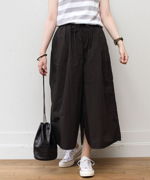 Brocante(ブロカント)の「BROCANTE/ブロカント サックパンツ 33-229(その他パンツ・レディース・ブラック/ベージュ/グレー/ナチュラル・2)」の3枚目の写真