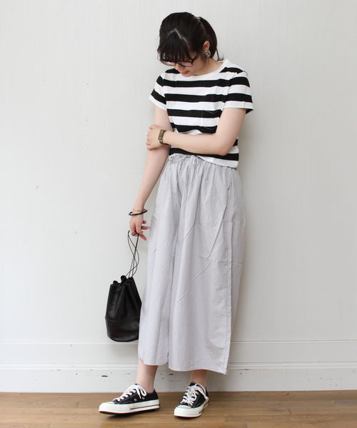 Brocante(ブロカント)の「BROCANTE/ブロカント サックパンツ 33-229(その他パンツ・レディース・ブラック/ベージュ/グレー/ナチュラル・2)」の16枚目の写真