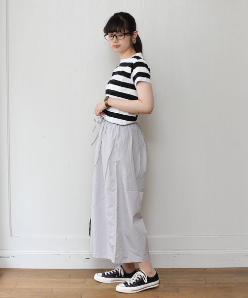 Brocante(ブロカント)の「BROCANTE/ブロカント サックパンツ 33-229(その他パンツ・レディース・ブラック/ベージュ/グレー/ナチュラル・2)」の17枚目の写真