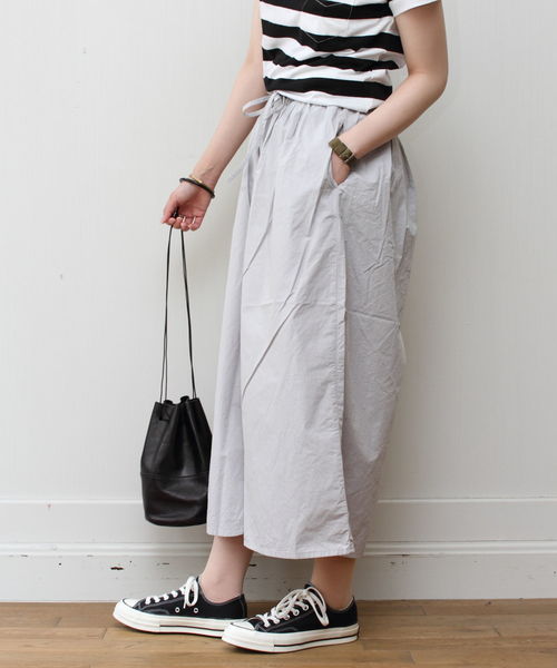 Brocante(ブロカント)の「BROCANTE/ブロカント サックパンツ 33-229(その他パンツ・レディース・ブラック/ベージュ/グレー/ナチュラル・2)」の19枚目の写真