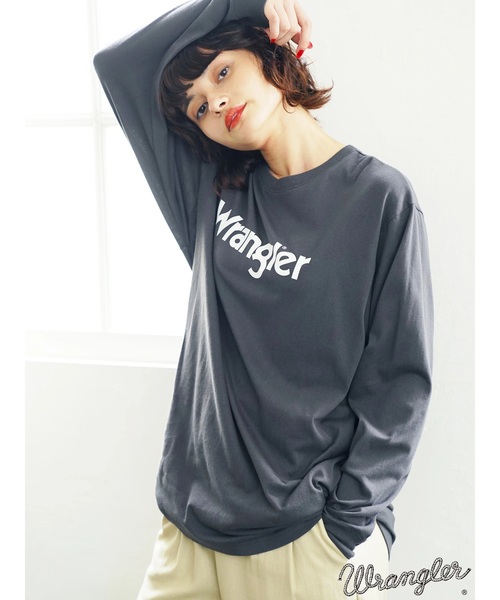 Wrangler�i�����O���[�j�́u�y�ʒ��zWRANGLER ۺ��ݸ�T���iT�V���c/�J�b�g�\�[�j�v�b�`���R�[���O���[