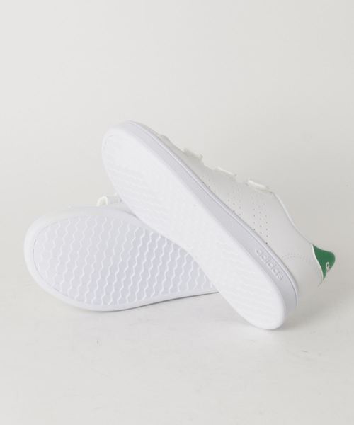 adidas（アディダス）の「ADVANCOURT C　EF0223（スニーカー・キッズ・ホワイト・17.0cm/18.0cm/19.0cm/20.0cm/21.0cm）」の3枚目の写真