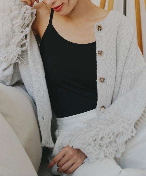 KOBE LETTUCE（コウベレタス）の「[ &HEAT ] M L あったかベアインナー（その他アンダーウェア/インナー・レディース・チャコールグレー/ブラック/ネイビー/ベージュ系その他2/ブルー系その他2/レッド系その他2/ブラック系その他3/ブラック系その他4/グレー系その他2/グレイッシュベージュ/ホワイト系その他2/ブラック系その他2/ベージュ系その他/ブルー系その他/レッド系その他/ホワイト系その他/ブラック系その他/グレー系その他/オフホワイト/ボルドー/ブラック×ホワイト・1/2/6/5/4/3）」の5枚目の写真