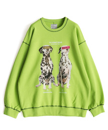 "DALMATIAN" BIG SWEAT