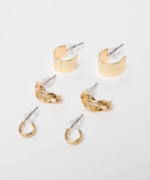 WEGO（ウィゴー）の「WEGO/【6点セット】セットピアス（ピアス（両耳用）・レディース・その他1/その他2/その他3/その他4/その他5/その他6・FREE）」の12枚目の写真