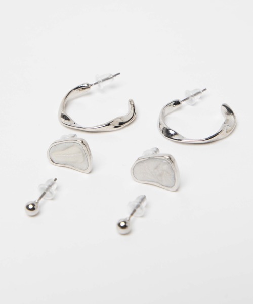 WEGO（ウィゴー）の「WEGO/【6点セット】セットピアス（ピアス（両耳用）・レディース・その他1/その他2/その他3/その他4/その他5/その他6・FREE）」の11枚目の写真