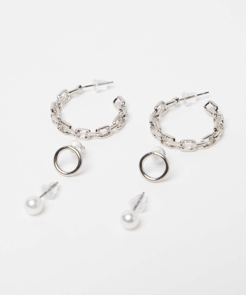 WEGO（ウィゴー）の「WEGO/【6点セット】セットピアス（ピアス（両耳用）・レディース・その他1/その他2/その他3/その他4/その他5/その他6・FREE）」の9枚目の写真