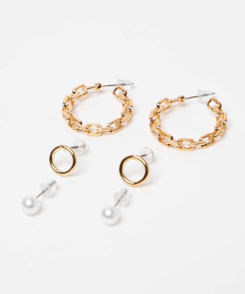 WEGO（ウィゴー）の「WEGO/【6点セット】セットピアス（ピアス（両耳用）・レディース・その他1/その他2/その他3/その他4/その他5/その他6・FREE）」の8枚目の写真