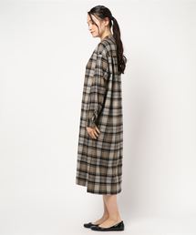 Scye（サイ）の「【Scye/サイ】チェックシャツワンピース（ワンピース