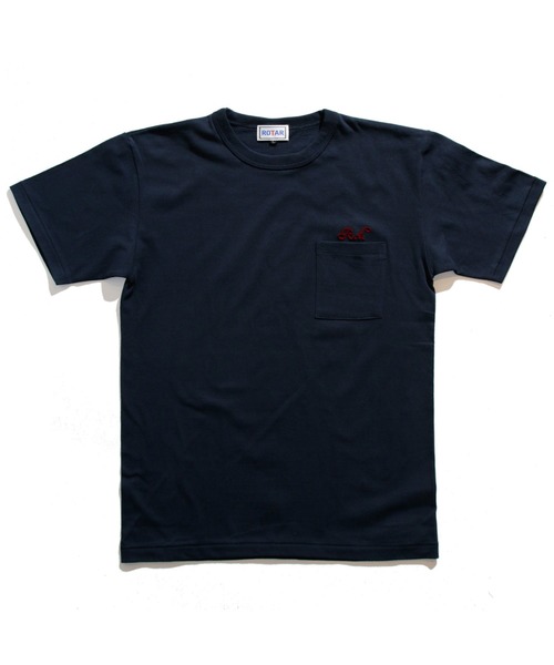 ROTAR(ローター)の「R.t.1P Pocket Tee ヘビーオンス ポケットTシャツ(Tシャツ/カットソー・メンズ・ホワイト/ブラック/ネイビー/ヘザーグレー・SMALL/MEDIUM/LARGE/X-LARGE)」の4枚目の写真