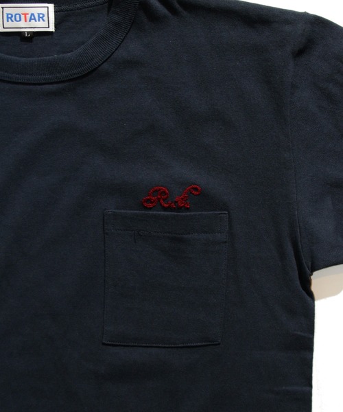 ROTAR(ローター)の「R.t.1P Pocket Tee ヘビーオンス ポケットTシャツ(Tシャツ/カットソー・メンズ・ホワイト/ブラック/ネイビー/ヘザーグレー・SMALL/MEDIUM/LARGE/X-LARGE)」の8枚目の写真