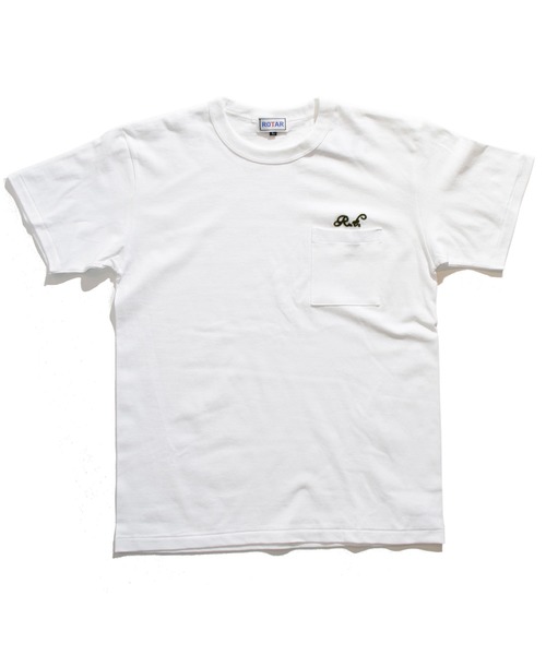 ROTAR(ローター)の「R.t.1P Pocket Tee ヘビーオンス ポケットTシャツ(Tシャツ/カットソー・メンズ・ホワイト/ブラック/ネイビー/ヘザーグレー・SMALL/MEDIUM/LARGE/X-LARGE)」の5枚目の写真