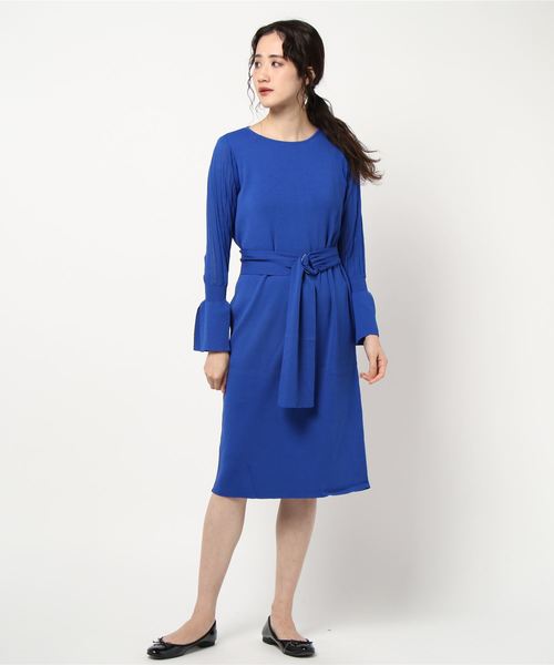 新素材新作本物 Titty Co ティティーアンドコー のファッション ワンピース ワンピース ドレス シアースリーブニットワンピース ワンピース セール ワンピース