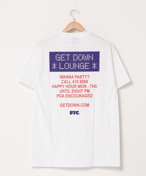 FTC（エフティーシー）の「GET DOWN LOUNGE TEE（Tシャツ/カットソー・メンズ・ホワイト/ブラック・MEDIUM/LARGE/X-LARGE）」の6枚目の写真