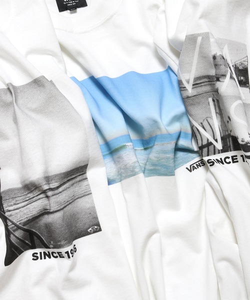 VANS（バンズ）の「VANS/ヴァンズ California Photo S/S T-Shirt 半袖Tシャツ（Tシャツ/カットソー・メンズ・ホワイト系その他2/ホワイト系その他/ホワイト・M/XL/L）」の11枚目の写真