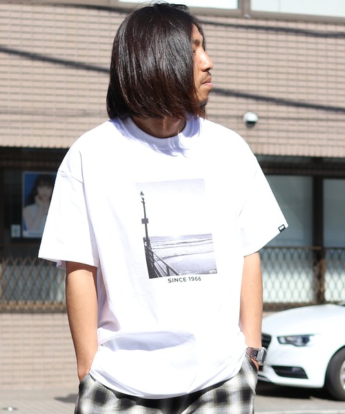 VANS（バンズ）の「VANS/ヴァンズ California Photo S/S T-Shirt 半袖Tシャツ（Tシャツ/カットソー・メンズ・ホワイト系その他2/ホワイト系その他/ホワイト・M/XL/L）」の21枚目の写真