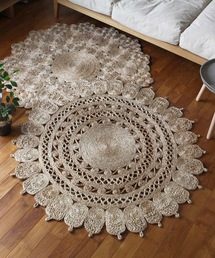 jute rug 9993 circle / 円形ジュートラグ（ラグ/マット）｜a.depeche