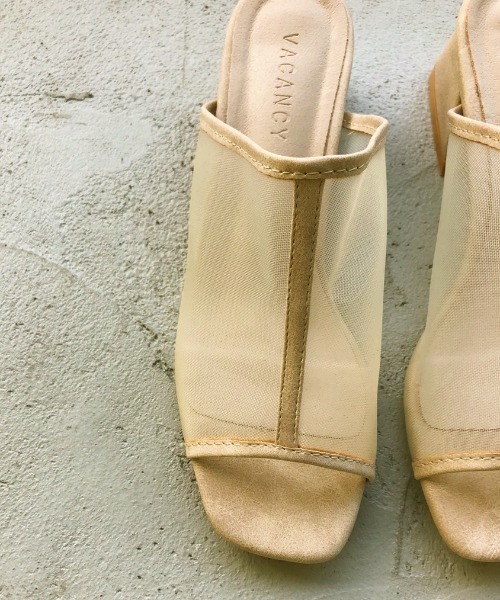 VACANCY(ヴァカンシー)の「シアーパイピングサンダル(サンダル・レディース・ブラック/ブラウン/ナチュラル/オレンジ・LARGE/MEDIUM/SMALL/X-LARGE)」の11枚目の写真