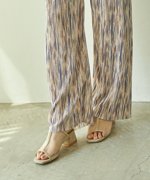 VACANCY(ヴァカンシー)の「シアーパイピングサンダル(サンダル・レディース・ブラック/ブラウン/ナチュラル/オレンジ・LARGE/MEDIUM/SMALL/X-LARGE)」の20枚目の写真