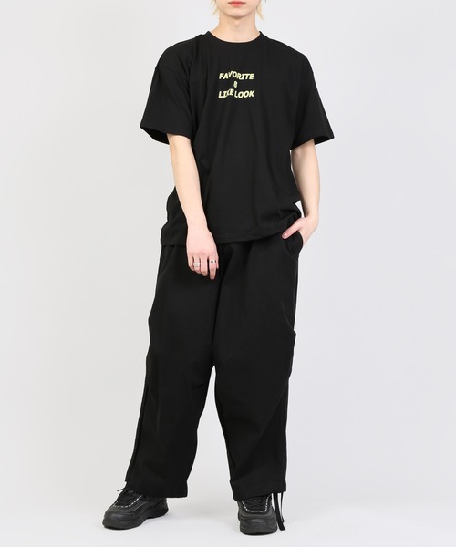 DING（ディング）の「DING/ワイドイージーパンツ（その他パンツ・レディース・カーキ/ベージュ/ブラック・FREE）」の18枚目の写真