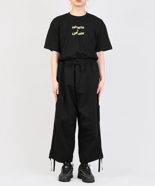 DING（ディング）の「DING/ワイドイージーパンツ（その他パンツ・レディース・カーキ/ベージュ/ブラック・FREE）」の17枚目の写真