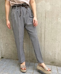 apres jour | ギンガムテーパードパンツ【ZOZOTOWN限定アイテム】(その他パンツ)