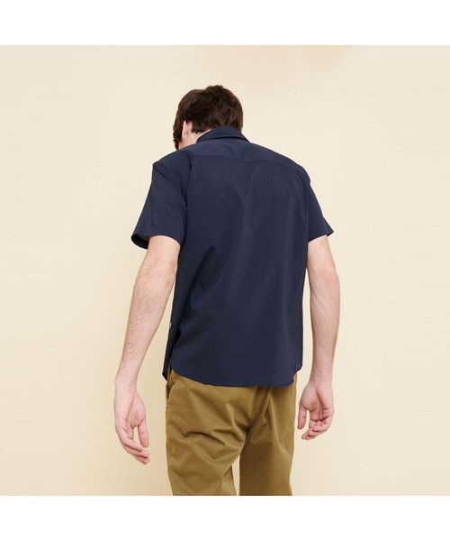 AIGLE（エーグル）の「吸水速乾 アエロッシュ 半袖シャツ（シャツ/ブラウス・メンズ・ブラック/ダークベージュ/ダークネイビー・M/L）」の13枚目の写真
