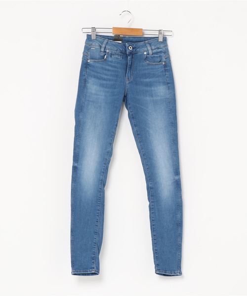 G-STAR(ジースター)の「D-Staq 5-Pocket Mid waist Skinny Jeans(デニムパンツ・レディース・インディゴブルー・23/30/27/30/24/30/26/30)」の8枚目の写真