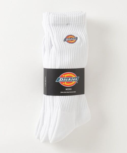 Dickies(ディッキーズ)の「Dickies/ディッキーズ C.3PACKS SOCKS(ソックス/靴下・メンズ・ホワイト/ブラック/ホワイト系その他/ブラック系その他・FREE)」の2枚目の写真