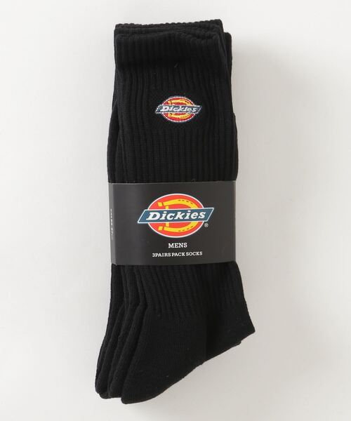 Dickies(ディッキーズ)の「Dickies/ディッキーズ C.3PACKS SOCKS(ソックス/靴下・メンズ・ホワイト/ブラック/ホワイト系その他/ブラック系その他・FREE)」の4枚目の写真