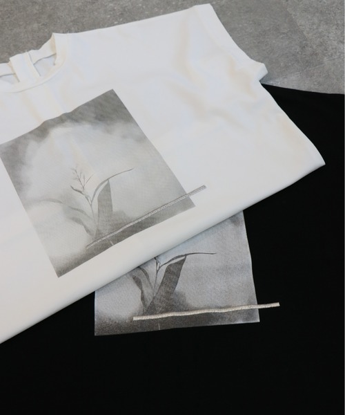 &g'aime（アンジェム）の「【&g'aime】フォトプリントTシャツ（Tシャツ/カットソー・レディース・ホワイト/ブラック・FREE）」の20枚目の写真
