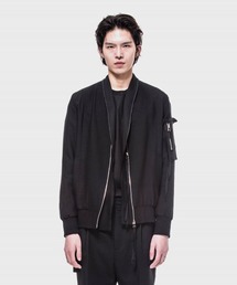 ROCK STE | noirer(ノイア) ショールカラー ウールブルゾン(MA-1)