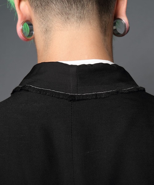 ROCK STE（ロクステ）の「noirer(ノイア) ショールカラー ウールブルゾン（MA-1・メンズ・ブラック・M/L）」の14枚目の写真