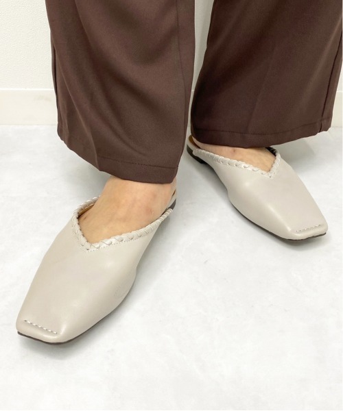 apres jour mignon（アプレジュールミニョン）の「Vカットフラットシューズ【ZOZOTOWN限定アイテム】（パンプス・レディース・その他/ブラック/ダークブラウン・SMALL/MEDIUM/LARGE/X-LARGE）」の11枚目の写真