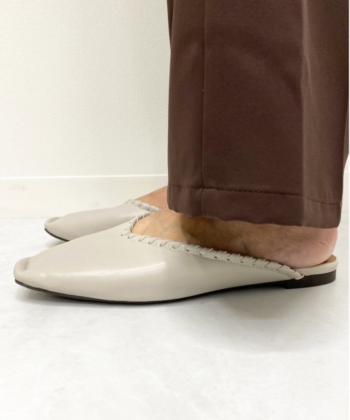 apres jour mignon（アプレジュールミニョン）の「Vカットフラットシューズ【ZOZOTOWN限定アイテム】（パンプス・レディース・その他/ブラック/ダークブラウン・SMALL/MEDIUM/LARGE/X-LARGE）」の12枚目の写真