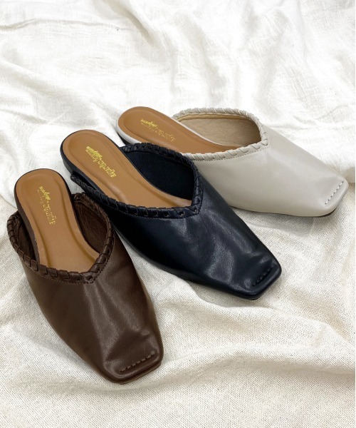 apres jour mignon（アプレジュールミニョン）の「Vカットフラットシューズ【ZOZOTOWN限定アイテム】（パンプス・レディース・その他/ブラック/ダークブラウン・SMALL/MEDIUM/LARGE/X-LARGE）」の13枚目の写真