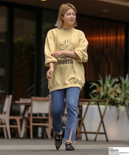 PEANUTS × SPORTS WEAR★スウェット★ルーシー（黒/M） PEANUTS x SPORTS WEAR relume 25SS スウェット - メルカリ