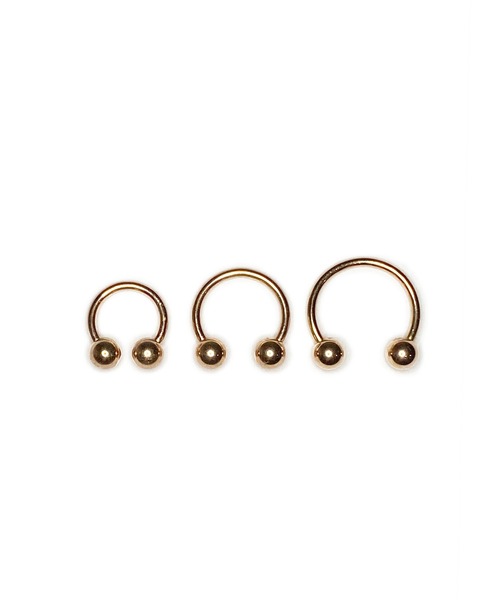 MORPH(モルフ)の「MORPH モルフ CCB ボディーピアス 16ゲージ 6mm~12mm(ピアス(片耳用)・レディース・ピンクゴールド・6/8/10/12)」の2枚目の写真