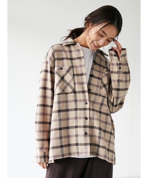 セール 厚手bigチェックシャツ シャツ ブラウス Craft Standard Boutique クラフトスタンダードブティック のファッション通販 Zozotown
