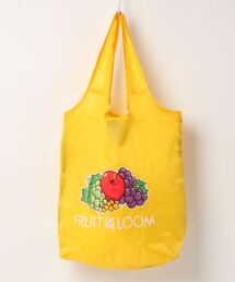 【FRUITOFTHELOOM/フルーツオブザルーム】パッカブルエコトートバッグ ショッピングバッグとしてもオススメ 収納可 ブランドロゴ