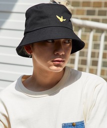 Mark Gonzales/マークゴンザレス MONO-MART別注 2way バケットハット ワンポイント 刺繍(ユニセックス)