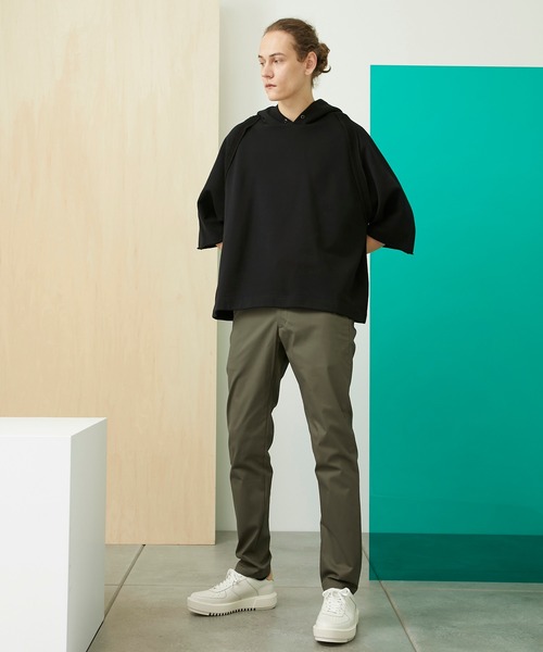 UNITED TOKYO(ユナイテッドトウキョウ)の「Beijing sp half sleeve parka(パーカー・メンズ・ブラック/グリーン・3/1/2)」の3枚目の写真