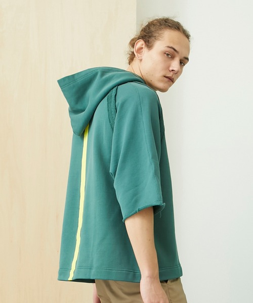 UNITED TOKYO(ユナイテッドトウキョウ)の「Beijing sp half sleeve parka(パーカー・メンズ・ブラック/グリーン・3/1/2)」の10枚目の写真