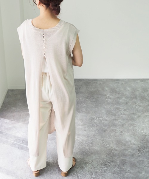 Riberry(リベリー)の「2WAYノースリニットワンピース(ワンピース・レディース・ブラック/ベージュ/グレー/モカ・MEDIUM)」の21枚目の写真